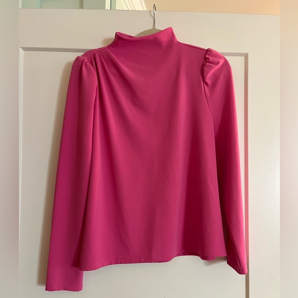 LOFT Hot Pink Blouse